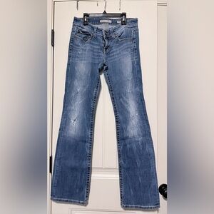 BKE Women's Light Blue Boot Cut Jeans